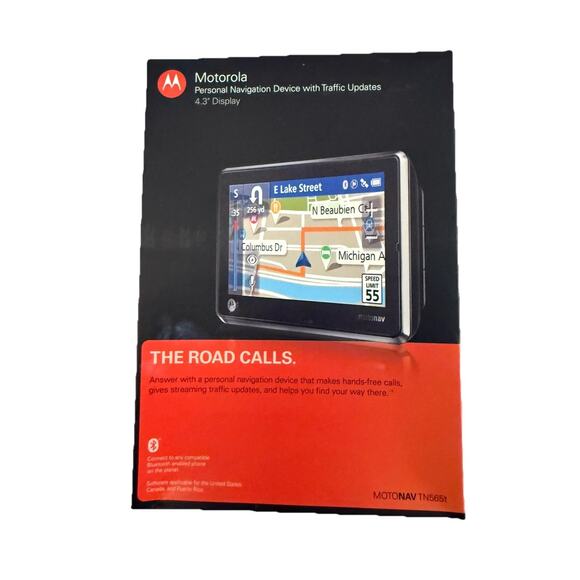 Motorola personal navigation device with traffic updates New Condition - Picture 1 of 4